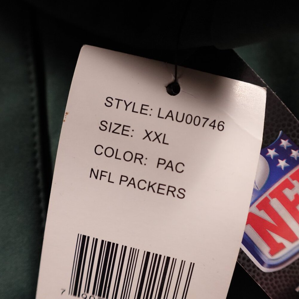 NFL Green Bay Packers Hooded Soft Shell Jacket Men’s XXL Green NWT - Picture 4 of 16